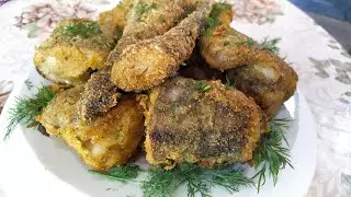 ЖАРЕНЫЙ МИНТАЙ, С ХРУСТЯЩЕЙ КОРОЧКОЙ, В КУКУРУЗНОЙ ПАНИРОВКЕ! #рецепты #еда #вкусно #длясемьи #