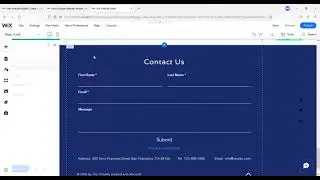 Wix - How to edit pages for the website