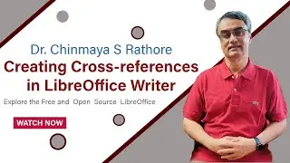 Creating Cross References in LibreOffice Writer 7.5