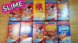SLIME no escojas el cereal incorrecto con Sorpresas Felices y juguetes divertidos