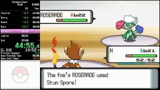 Pokémon Pearl Any% Speedrun in 57:00