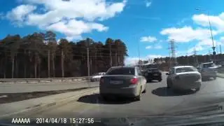 ДТП в Екатеринбурге 18.04.2014