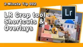 Lightroom Crop tool Shortcut keys and how to change the overlay