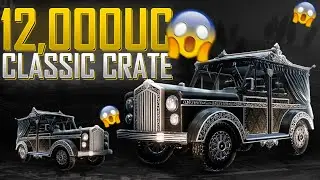 12,000 UC | CLASSIC CRATE OPENING | I GOT THE NEW UAZ | PUBG MOBILE