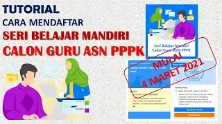 TUTORIAL MENDAFTAR BELAJAR MANDIRI CALON GURU ASN PPPK... AYO SEGERA DAFTAR SEBELUM DITUTUP