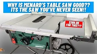 The Least Known Table Saw On The Market!?!  ||  MasterForce Table Saw  ||  Full Review