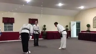 Two old men Sparing