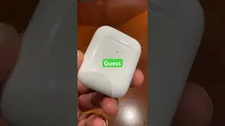 AirPod Challenge: Can you guess right? #airpods #guess #lucky