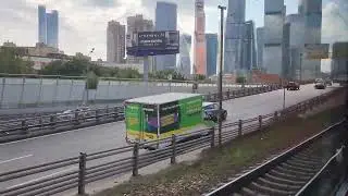 Строительство МЦД1 МЦД4 Беговая - Тестовская 03.09.2023 г.