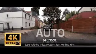 Relax Auto video. Watch, listen and relax. (🎧 Best with Headphones) Location Germany (Cologne).