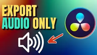 How To Export Audio In Davinci Resolve | Mp3 export settings