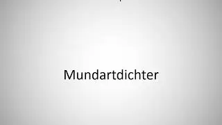 How to say dialect levelling in German?