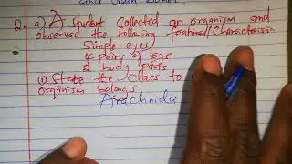 KCSE BIOLOGY PAPER 1 REVISION 2024- PART 2