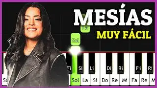MESIAS Piano Tutorial / Averly Morillo ACORDES / Adoración Cristiana con NOTAS Fáciles