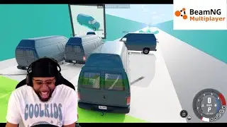 THE MOST UNHINGED LEVEL YET lmaooo | BeamNG.Drive Obstacle Course Pt. 5