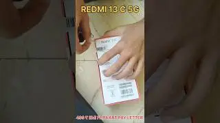 REALME 13 C 5G 8GB /128GB UNBOXING VIDEO #realme #REDMI
