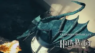 Ukrainian Ironbelly: Gringotts dragon from Harry Potter made out of cardboard
