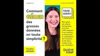 Faustine Massin - Comment gérer des grosses données en tout simplicité ?