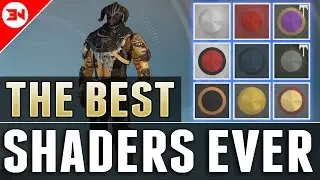 THE 9 BEST SHADERS IN DESTINY HISTORY (In My Opinion)