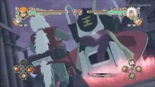 Naruto Shippuden Ultimate Ninja Storm 2 Jiraiya vs Pain