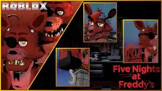 Roblox Five Nights at Freddy's - Foxy Roblox Cosplay Showcase