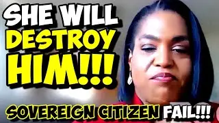 Judge And Prosecutor ABSOLUTELY DESTROY This Sovereign Citizen In Court!!! PRO SE FAIL!!!
