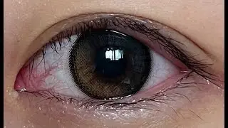 [렌즈타운] 투베러 블랙 보정 없는 솔직 리뷰 / [LENSTOWN] TO BETTER BLACK COLOR CONTACT LENS REVIEW