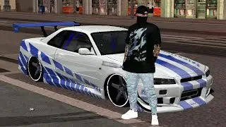 GTA SA DRIFT x MONTAGE , SUPPORT ANDROID 11 DAN RAM 1GB, 200MB