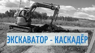 Строительство дома своими руками. Закапываем кабель и монтируем подъезд