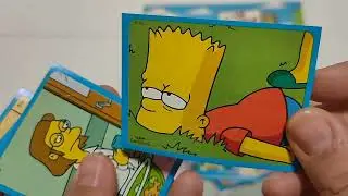 PANINI Симпсоны V: Руководство по выживанию в школе 1 новый альбом)))
