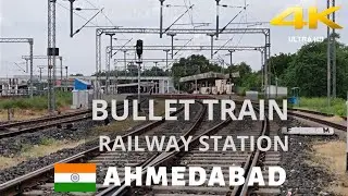Bullet Train Station at Sabarmati Ahmedabad Work In Progress 2020 | Vedant Travel Diaries