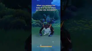 Genshin/You Have Idle Animation As a Saurian