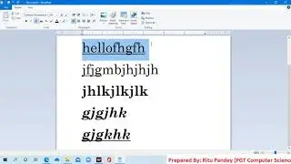 CHANGING FONT || SAVING A DOCUMENT || OPENING A DOCUMENT IN WORDPAD