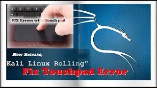 kali linux tap to touch fix | Touchpad Tapping error Solved -- KALILINUX 100%working