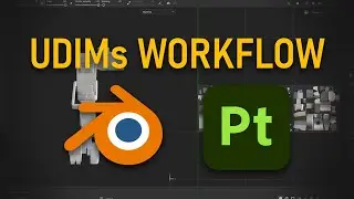 UDIMs WORKFLOW EN BLENDER // Blender Tutorial