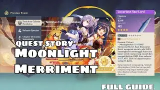 Moonlight Merriment Event Part 1 | Moonchase Tales and Trail of Delicacies Genshin Impact