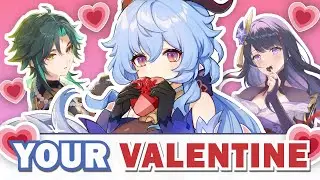 Your Valentine 🌸 Short Games 💖Genshin Impact