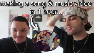 We Made A Song & Music Video In 1 Hour…