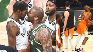 NBA Playoff Fights & HEATED Moments [2021 NBA Playoffs]