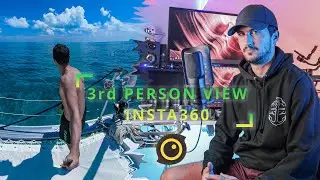 Third-person view insta360