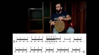 Tonbak solo in 18/16 meter