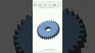 Modéliser un pignon en 3D en moins d'une minute !