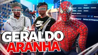 GERALDO ARANHA PART 2 NO GTA RP COM MOD MENU