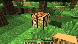 Minecraft - Создание мира, первые ресурсы и т.д. #1