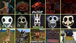 Zoochosis VS Zoonomaly VS MINECRAFT