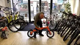 MiRider One folding compact electric bike