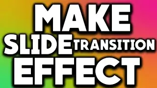 How To Add Slide Transition Effect