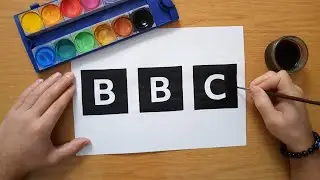 How to draw the BBC logo 2021