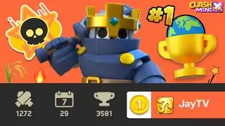 Aku Top 1 Dunia setelah 1bulan main Clash Mini🥇