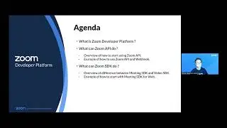Embed video with Zoom Developer Platform - Online Workshop